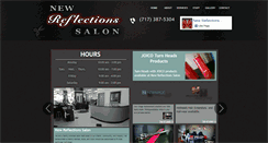 Desktop Screenshot of newreflectionssalonllc.com